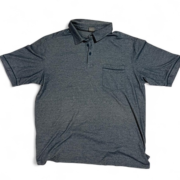 Jockey Charcoal Polo Shirt for Men - Picture 1 of 3